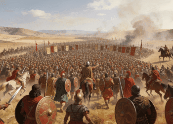 La doble envoltura de Aníbal en la batalla de Cannas (216 a.C.): el ejército cartaginés cierra el cerco sobre las legiones romanas