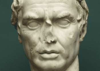 Busto de mármol de Publio Cornelio Escipión Africano, copia romana posterior. Aunque no existen retratos contemporáneos de Escipión (murió 183 a.C.), esta escultura representa la iconografía romana republicana del general.