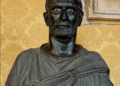 Busto de Lucio Bruto, fundador de la República Romana. Escultura romana que representa al legendario primer cónsul que expulsó a los Tarquinos en el 509 a.C.