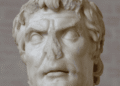 Busto de Lucio Cornelio Sila, dictador romano del siglo I a.C.