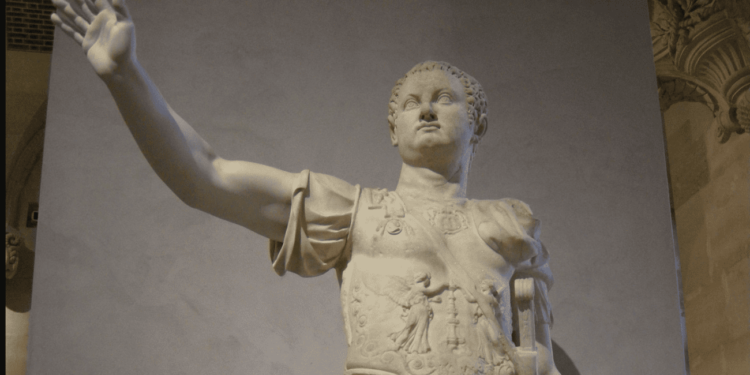 Busto de Tito, emperador romano e hijo de Vespasiano, dinastía Flavia (79-81 d.C.)