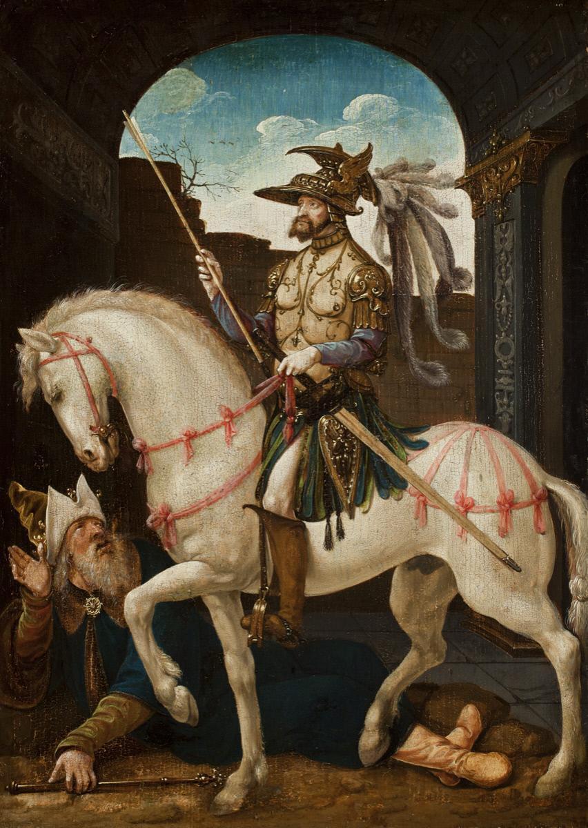 rey de persia humilla valeriano, el unico emperador romano capturado vivo