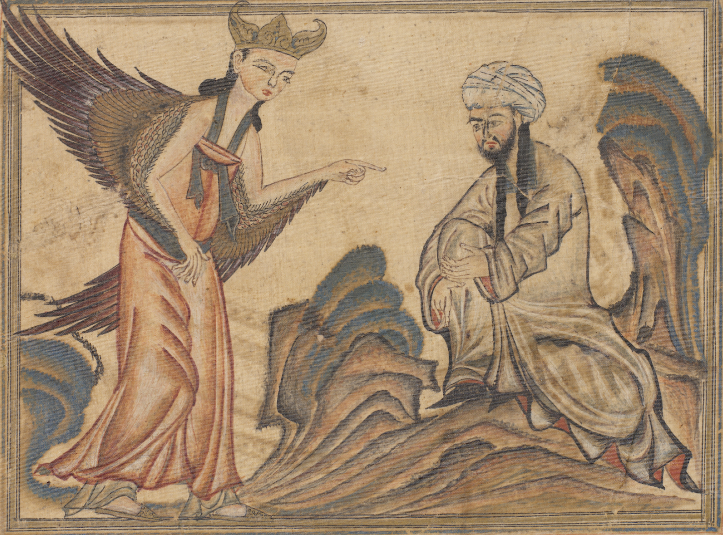 mahoma recibe la revelacion del arcangel gabriel