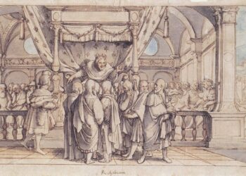 Roboam, rey de Israel, rechaza la petición de los ancianos del norte en Siquem (930 a.C.). Declara aumentar impuestos en lugar de aliviarlos, causando rebelión inmediata del norte.