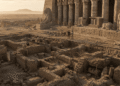 Antiguo barrio descubierto junto al templo de Sekhmet en Egipto