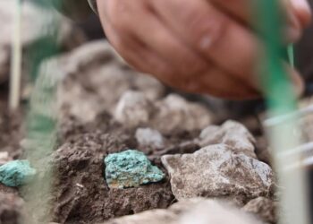 Encuentran vestigios de producción organizada de malaquita y cobre en Turquía.